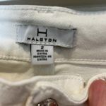 H by Halston Halston white cuffed Denim Pants size 2. In really good condition! Photo 3