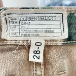 Current/Elliott CurrentElliott Womens Blue Floral Frayed Hem Back Pockets Casual‎ Shorts 28 Photo 8