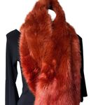 Banana Republic Faux Fur Pull Through Scarf, 11” x 72” Photo 4