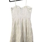 Club Monaco  White Eyelet Spaghetti Strap Dress Size 6 Photo 3