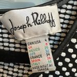 Joseph Ribkoff Vintage Chic Pinup Retro Polka Dot Black & White Dress Size 4 Photo 7