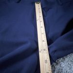 Betabrand Women's Dress Yoga Pants Navy Blue Size L Work Career Stretch capri Photo 8