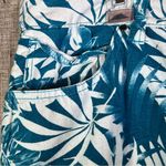 Beau Dawson Skort Size 16 Peacock Blue & White with Front & Back Pockets Photo 4