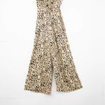 NWOT Kivari Stone Leopard jumpsuit, beige, XS Tan Photo 8