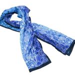 Oscar de la Renta Vintage Paisley Silk Scarf Photo 0