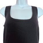 NWT Escada 100% Cashmere Knit Luxury neck tank Top Sweater size 40 M Black Size M Photo 4