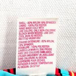 Xhilaration  Red Blue Stripe Padded String Hook Wired Bikini Top Swimwear Medium Photo 6