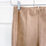 BLANK NYC Faux Suede Leggings in Tan Photo 1