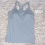 Lululemon Ebb to Street Tank Top B/C Color Starch Blue Size 12 NWT Photo 3