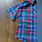 Vintage Cricket Lane Plaid Blouse Women’s size MD Red Size M Photo 1