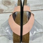 Autenti Pale Pink Genuine Leather Flowers Flip Flop Thong Sandals Size 39 US 8.5 Photo 11