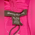 Tommy Bahama Tambour Sleeveless Shirred Faux Wrap Top - Rose Bed - XL - NWT Photo 6