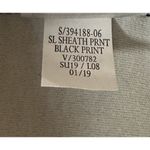 Old Navy  Black Safari Giraffe Zebra Flamingo Print Sleeveless Sheath Dress XL Photo 9