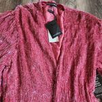 Retrofête Retrofete Gabrielle Robe Dress in Pastel Pink Sequins Size Small NWT Long Sleeve Photo 2