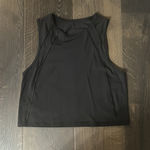 Lululemon  Black Part Mesh Trendy Tank Top Photo 0