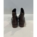 Cole Haan Womens  6B Brown Leather Oak Booties Boots Double Zipper Boho Festival Photo 5