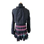 Misa  Los Angeles Manuela embroidered eyelet ruffle dress / size S  MSRP $396 Photo 2