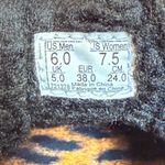 Vans Old Skool Black Sherpa Lace Up Low Skate Sneakers Shoes Women’s 7.5 Photo 5