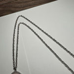 Kendra Scott Rayne Pink Rose Quartz Stone Pendant Tassel Silver Tone Necklace Photo 11