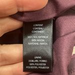 WAYF Floral Midi Dress Burgundy Red Sz Large Cottagecore Modest Mature Stretch Photo 6