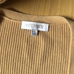 Intermix Long Tan Cardigan with Button Details Photo 1