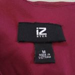 Iz Byer  Sleeveless top 1/4 zip 2 layer longsize Medium Red Photo 1