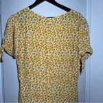 Faithfull the Brand Faithful the Brand • Mini Dress • White Yellow Floral Print • Daphne • Size M/6 Photo 12