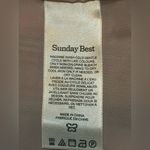 Sunday Best Pink Plaid Mini Dress size 6 Brown Photo 7