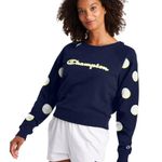 Champion Women’s Campus French Terry Crewneck Sweatshirt - Size S Photo 2