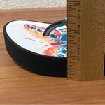 Brighton “Flit” Butterly Blue Multicolor Butterflies Platform Flipflop Sandals 9 Photo 10