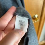 Halogen  Gray 100% Cashmere Open‎ Front Cardigan Sweater One Size Cozy Photo 2