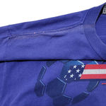 Coed Sportswear, Inc. 1990s Vintage USA Soccer Shirt Size Large L By Graphic Tee American Flag Stars And Stripes Graphic Print T-Shirt Unisex T-Shirt  Photo 7