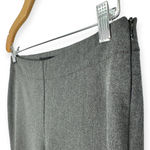 Talbots  | Size 4 | Gray Heritage Flat Front Straight Leg Side Zip Dress Pants Photo 4