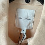 Avec Les Filles  Denim Jacket Peach Ecru 8 Photo 4