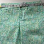 Vineyard Vines  Green White Nantucket Seashell Jeans Size 2 Photo 4
