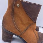 Earth Malta patchwork suede multicolor ankle boots women Size 7B Photo 3