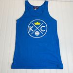 Kansas City Royals Graphic Tank Top Sz Small Blue Photo 0