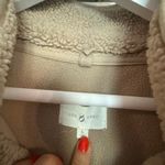Loft Lou & Grey tan Sherpa oversized pullover fleece large Photo 2