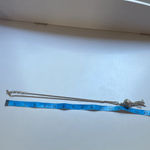 Lucky Brand  Two‎ Tone Scroll Ball Tassel 30" Necklace Tassel Disco Pendant Long Photo 4