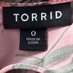 Torrid  Baby Doll Top‎ Y2K Large or 0 Tunic Floral Romantic Y2K Feminine Cottage Photo 5