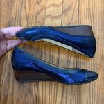 Cole Haan Cole‎ Haan x NikeAir Milly Leather Wedge pumps shoes blue Size 7B Photo 4