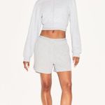 SKIMS Cotton Jersey Classic Short in Light Heather Grey, Size Small Photo 1