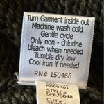 Market & Spruce  Women’s GreenButton Back Sweater with Black Elbow Patches Size M Photo 10