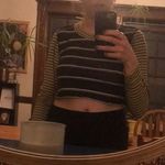 Urban Outfitters BDG by  Long sleeve Cropped Striped Shirt Photo 2