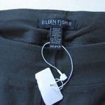 Eileen Fisher NWT Washable Stretch Crepe in Bark Slim Ankle Pull-on Pant PP Photo 3