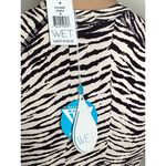 Anthropologie New. WET from L.A. Zebra rash guard. Small. Retails $108 Photo 6