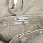 ZARA  The Marine Straight Bleach Dye Wide Leg Pants Size Women's 0 Photo 2