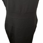 Tommy Hilfiger Scuba Crepe Sheath Dress, Black, 12 Photo 6