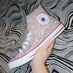 Bling Shoes AB Rhinestones SIZE 8 Pink Photo 0