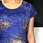 Nike multicolored blue and orange splatted M Photo 1